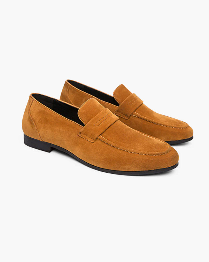 Herren Loafer Wildleder Komfort Slip-On Schuhe