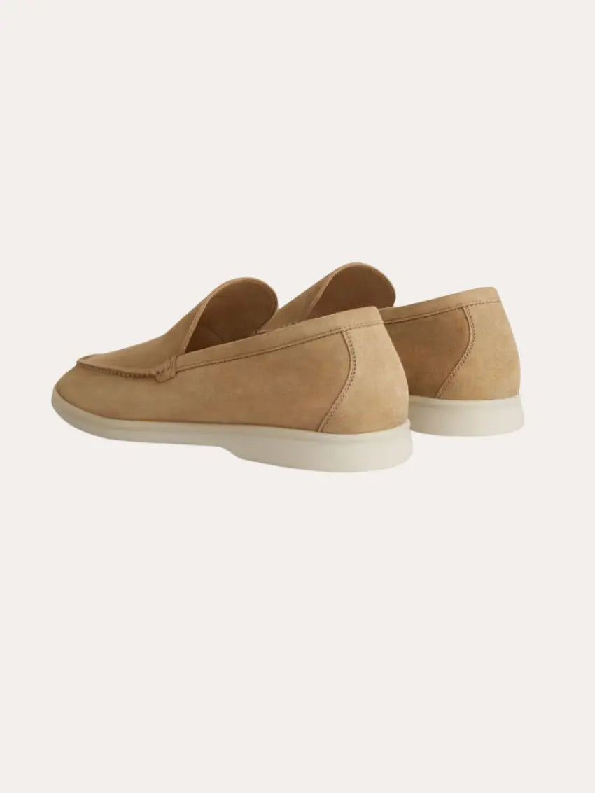 Classic Herren-Loafer aus Wildleder Khaki