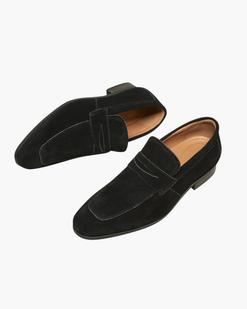 Herren Loafer Wildleder Komfort Slip-On Schuhe