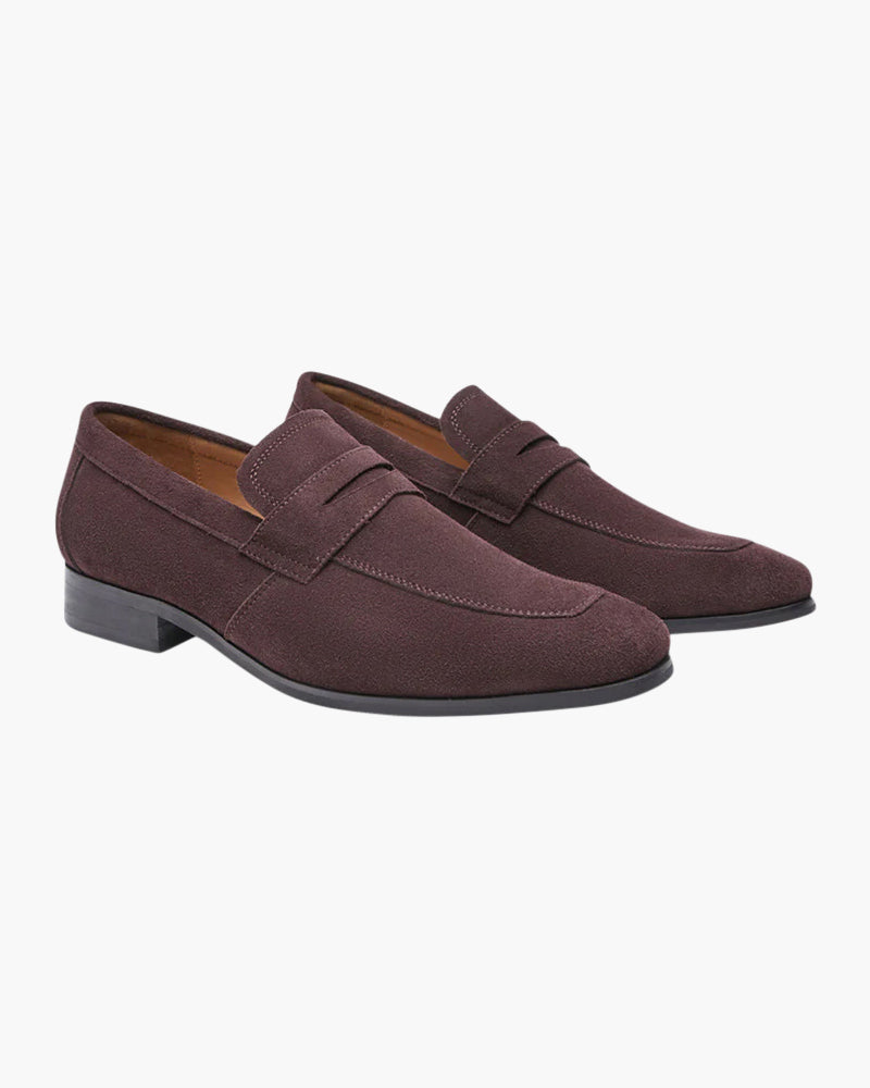 Herren Loafer Wildleder Komfort Slip-On Schuhe
