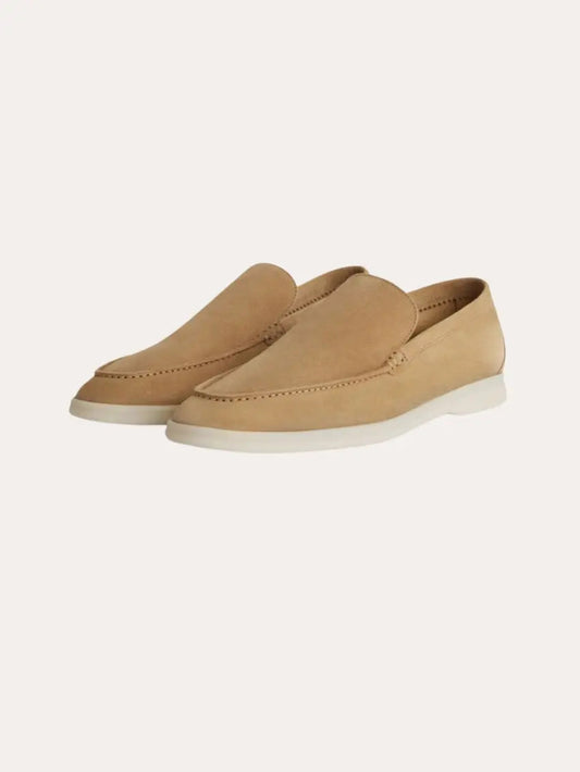 Classic Herren-Loafer aus Wildleder Khaki