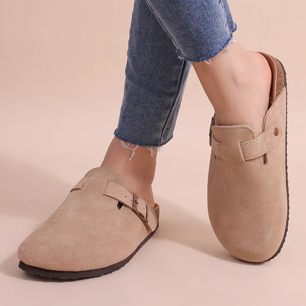 Sandalen Damen Komfort Fußbett Unterstützung Weiche Sohle