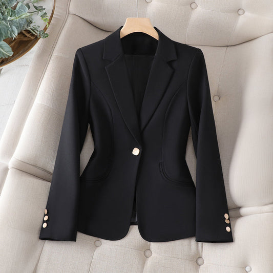 Stylischer Damenblazer Mit Reverskragen Für Freizeitlook Und Outdoor-Events