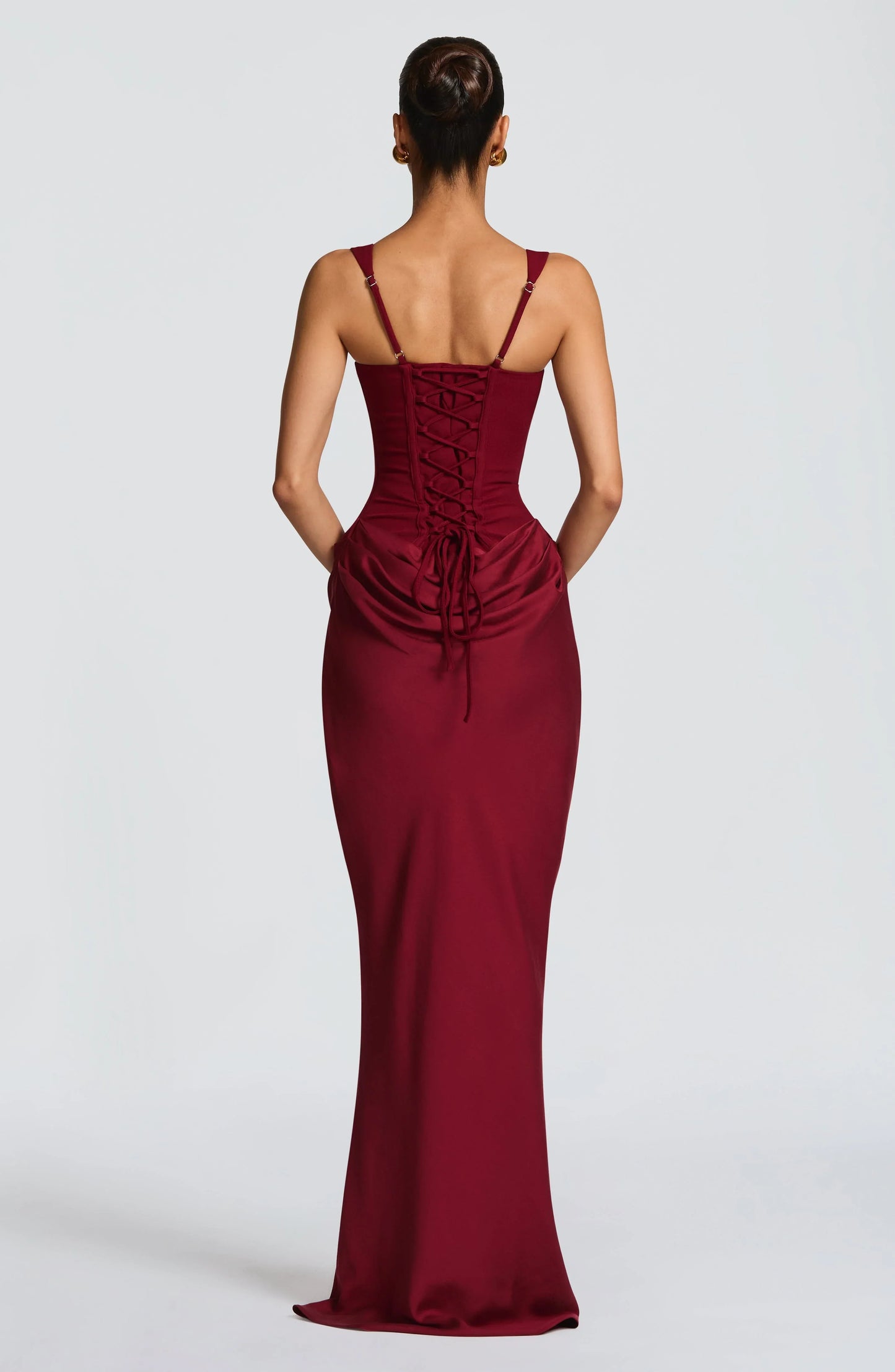 Elisa - Vestido largo ajustado para mujer