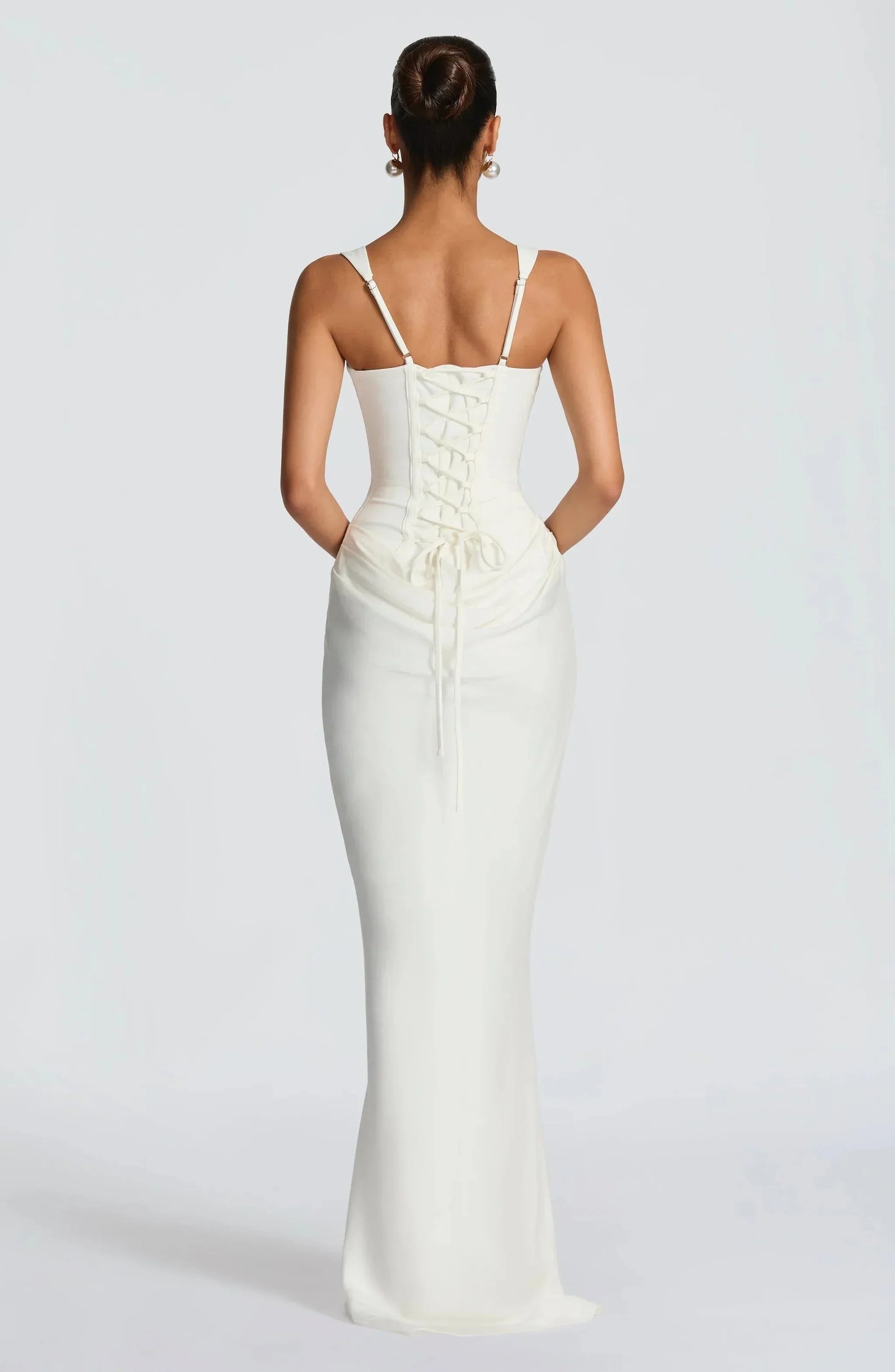 Elisa - Vestido largo ajustado para mujer