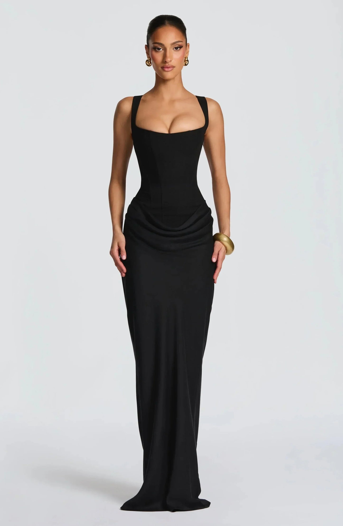 Elisa - Vestido largo ajustado para mujer